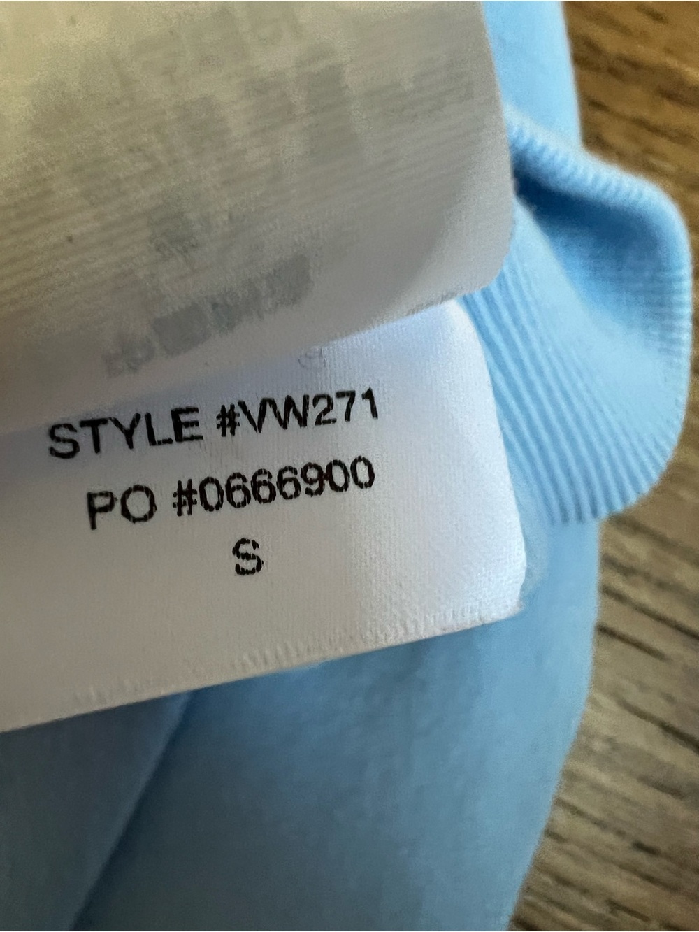 Vuori Light Blue Pullover Hoodie with Drawcord - Picture 5 of 5